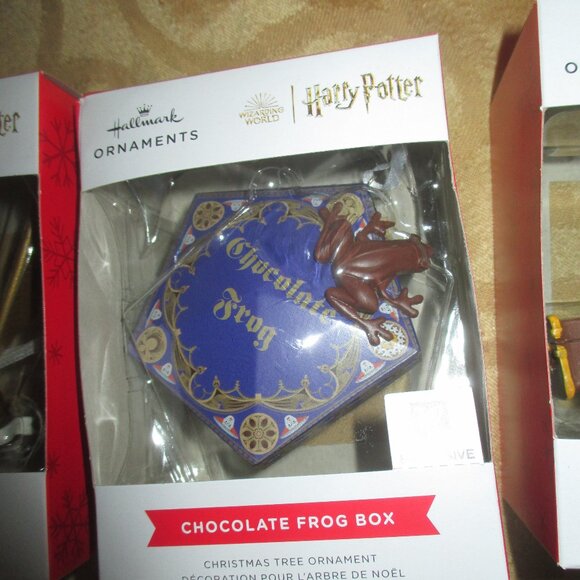 Hallmark Harry Potter Wizarding World Christmas Ornaments New- LOT OF 3 - Picture 3 of 4